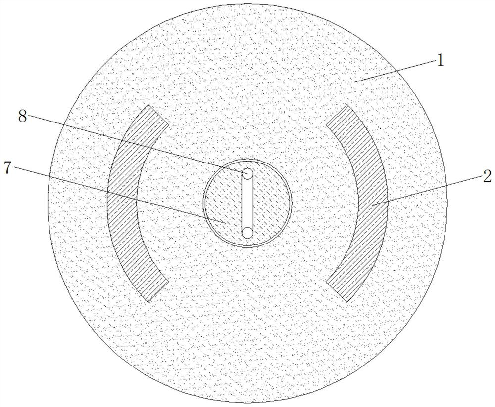 A stirring device for polymer water-based paint based on magnetoelectricity generation