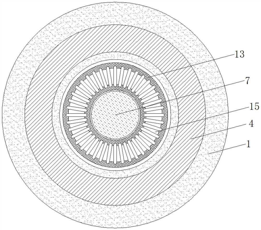 A stirring device for polymer water-based paint based on magnetoelectricity generation