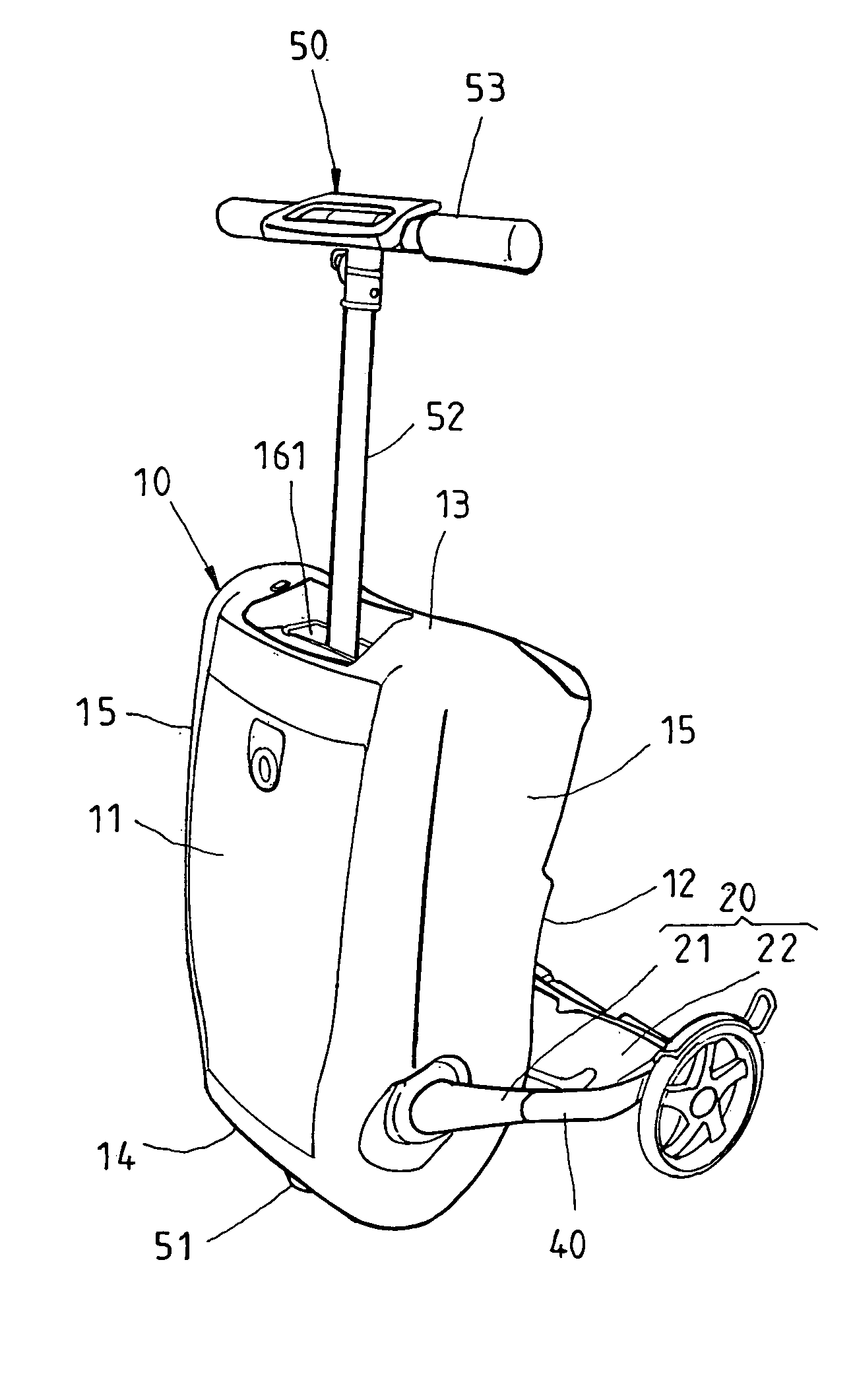 Transporting device with panel truck