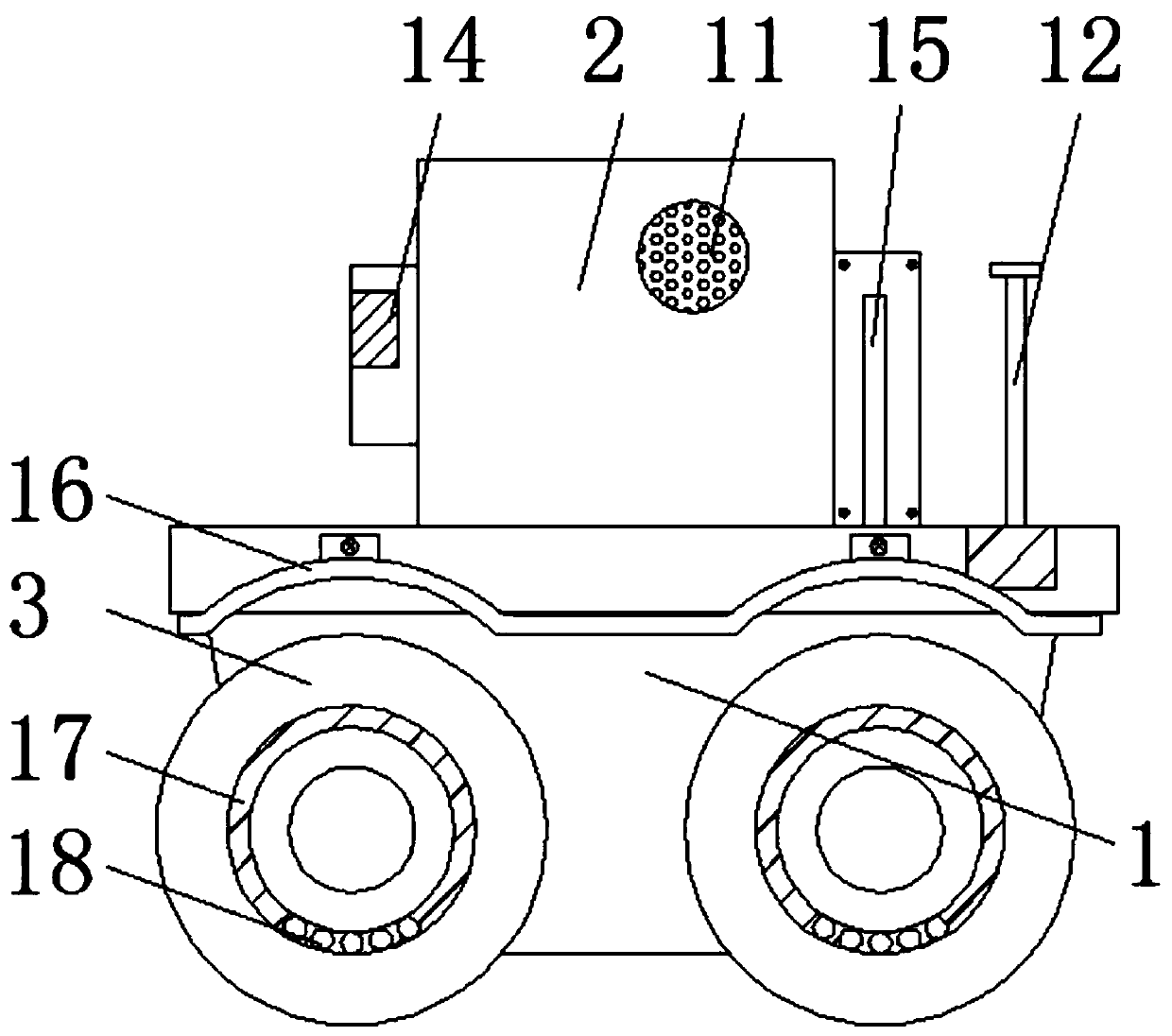 Inspection robot for underground coal mine