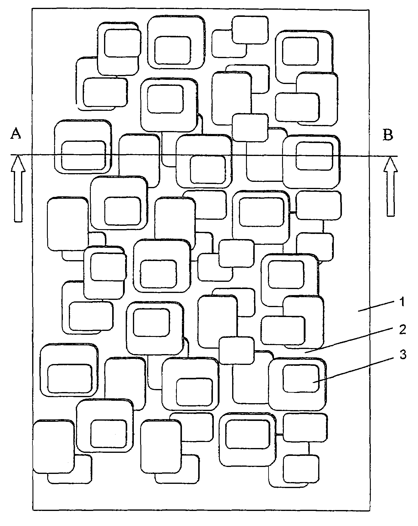 Floor covering of an elastomer material having a textured surface