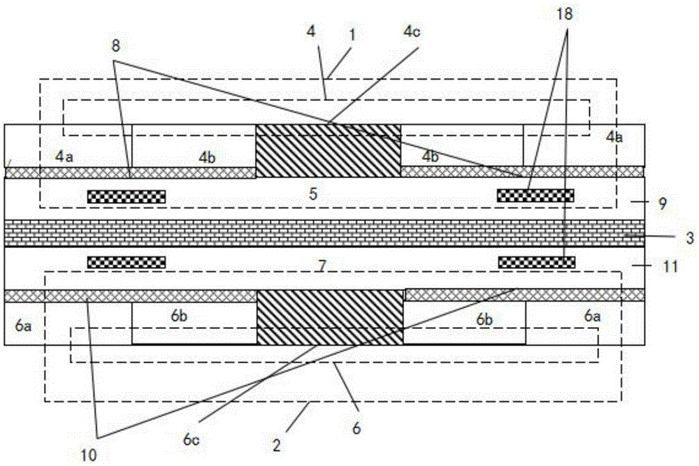 Fully-automatic pedestrian passageway based on two-way ring structure