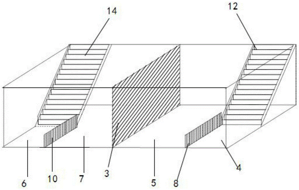 Fully-automatic pedestrian passageway based on two-way ring structure