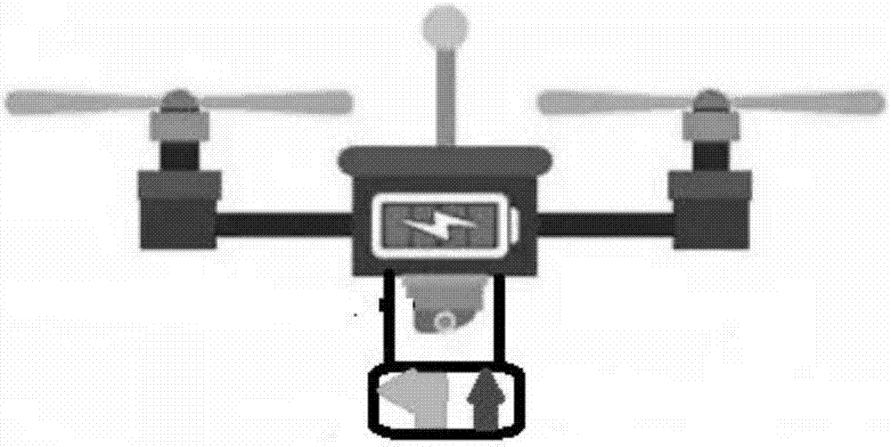 In-air traffic police system for emergent traffic scene