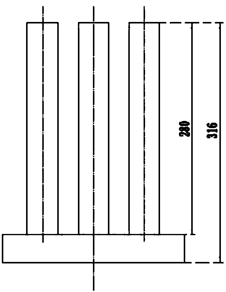 Anti-carbonation quenching distortion control method of large-size dual-herringbone gear