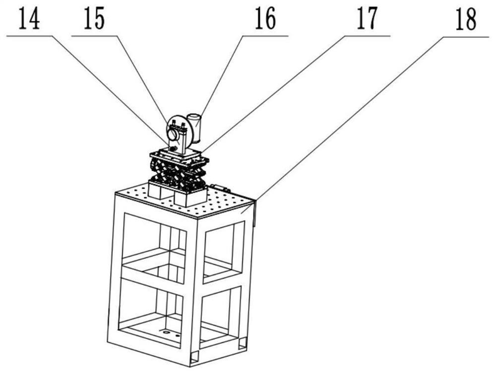 Horizontal liquid level meter detection and calibration device