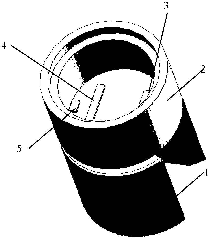 Resonant tuning fork liquid density sensor with piezoelectric actuation and piezoelectric detection