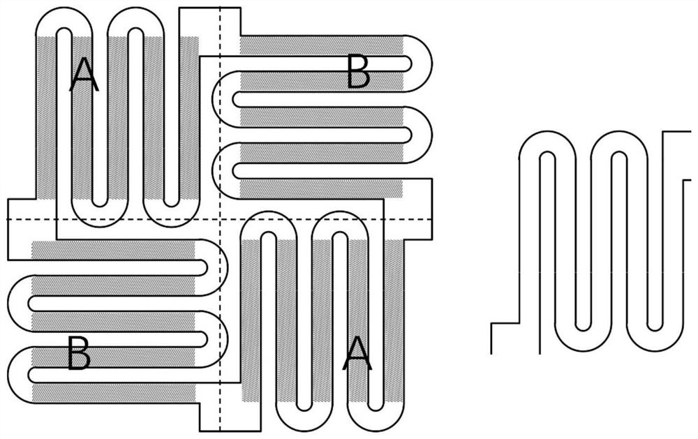 Magnetoresistive integrated stress sensor and preparation method and application thereof