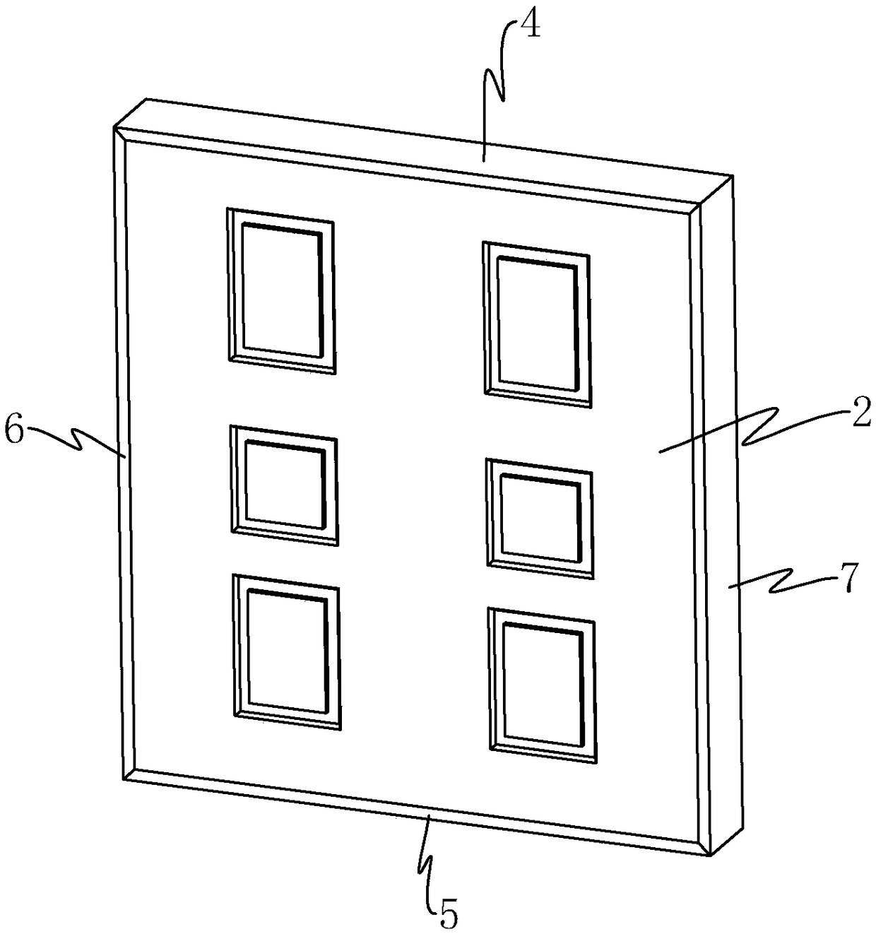 Ultra-high molding door