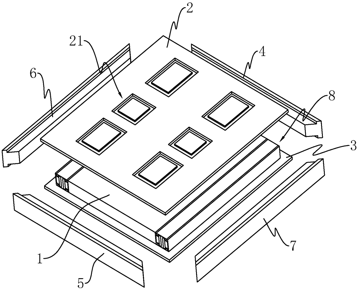 Ultra-high molding door