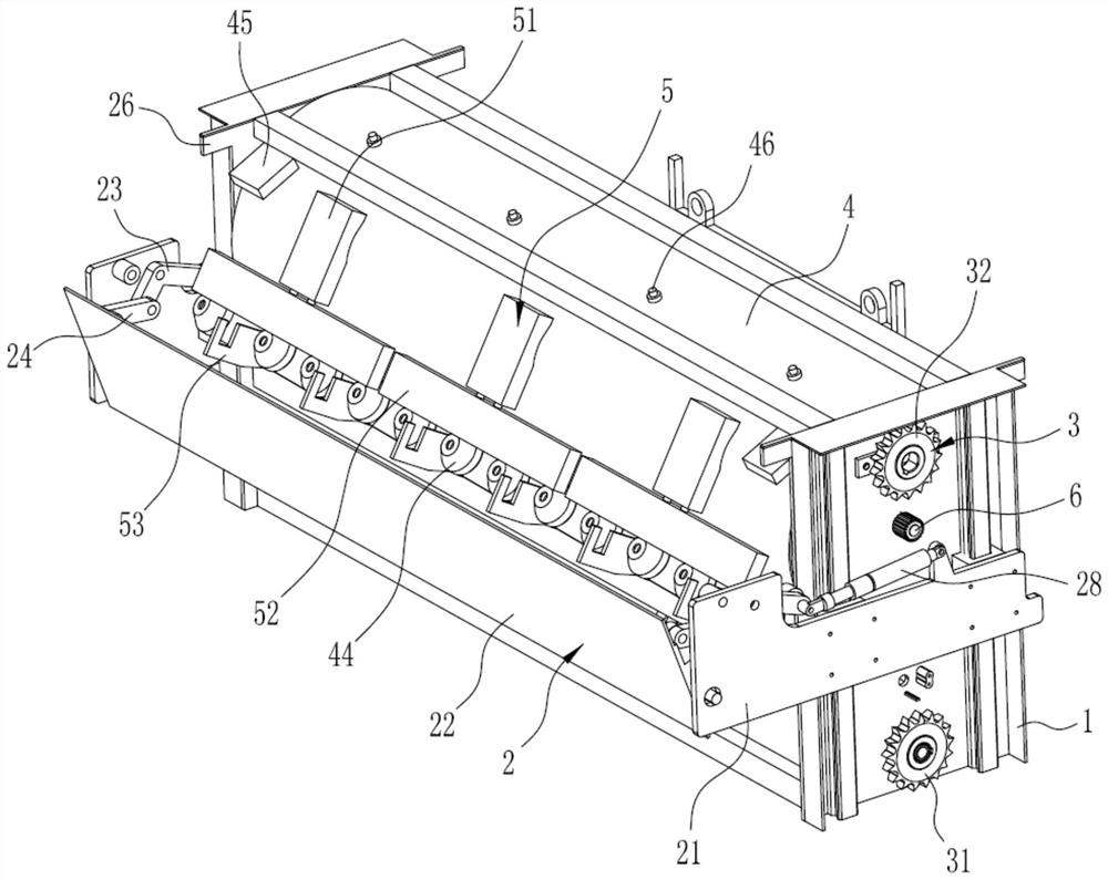 Continuous plaster plastering device for intelligent plastering machine