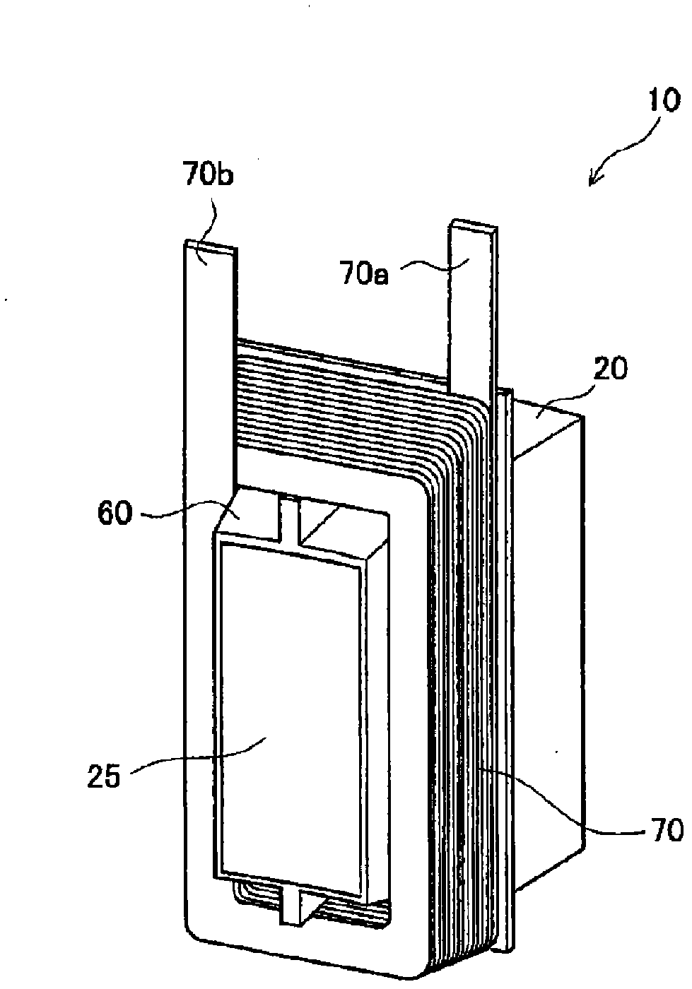 Split stator and manufacturing method therefor