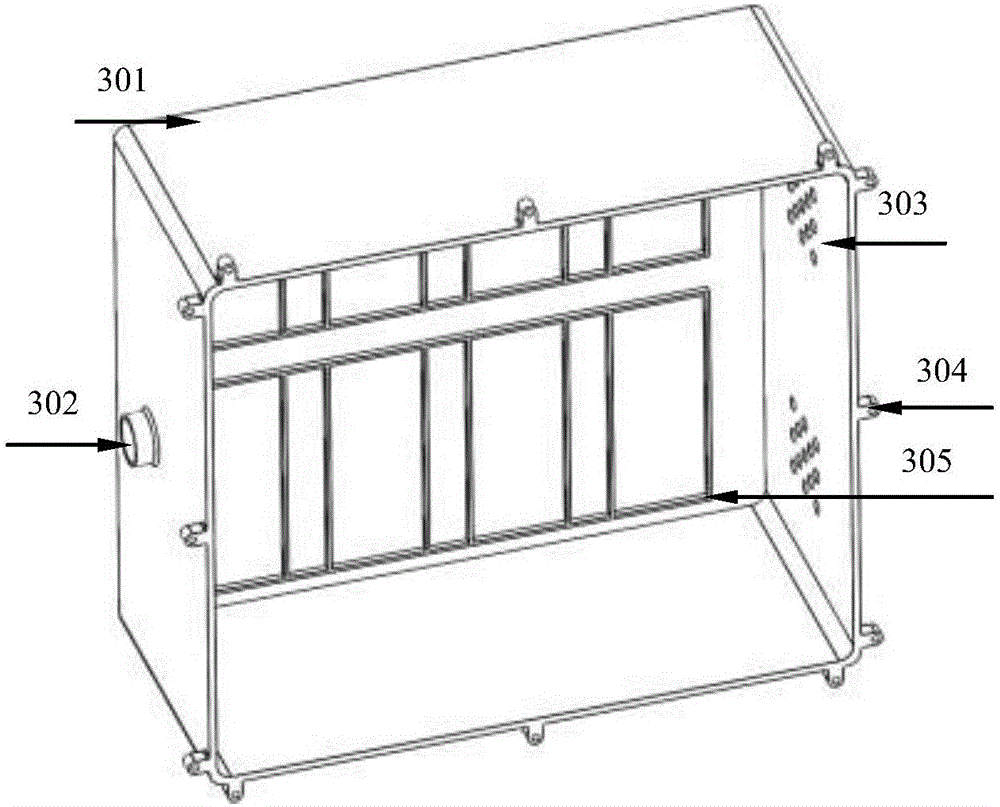 Phase-change material/air-coupled hierarchical battery heat management system