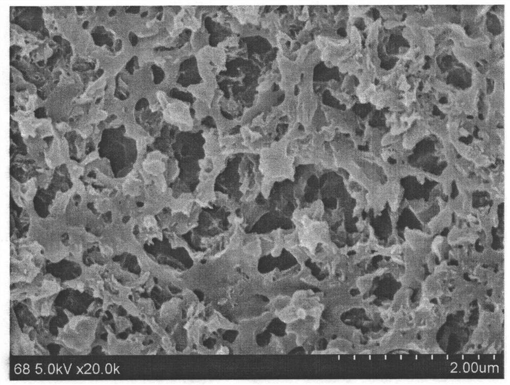 A kind of superhydrophobic nanofiber composite membrane and preparation method thereof for membrane distillation