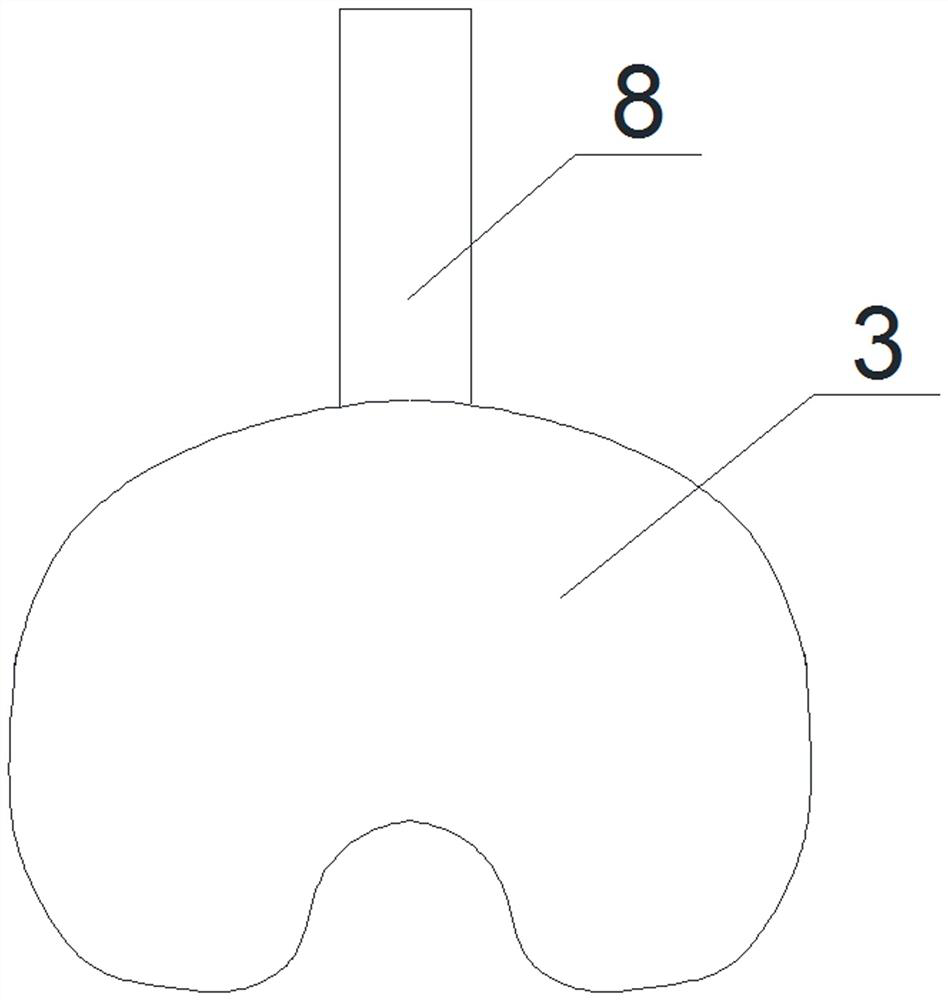 Proximal tibia bone cement pressurizing device