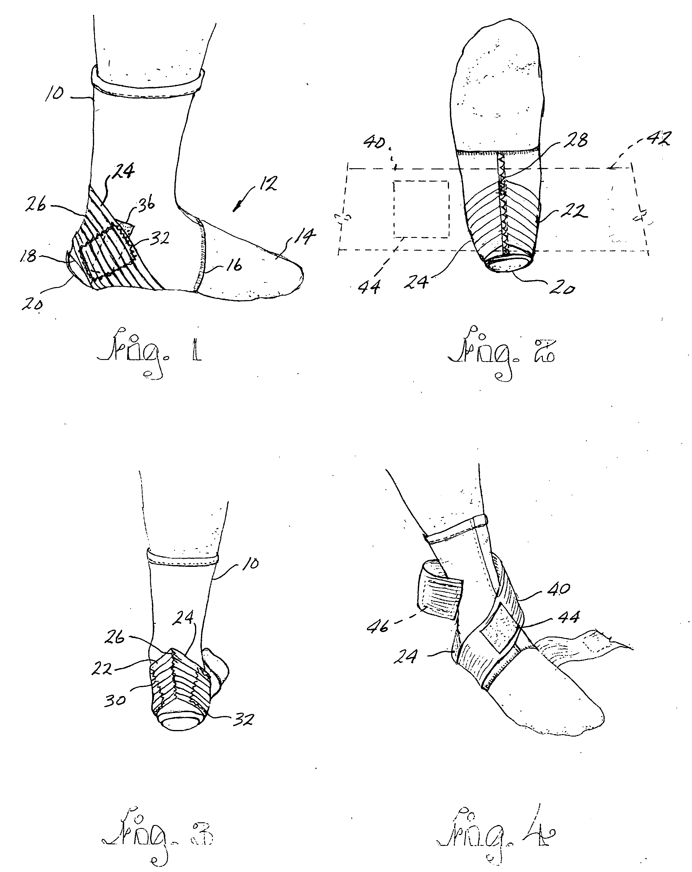 Heel lock ankle support