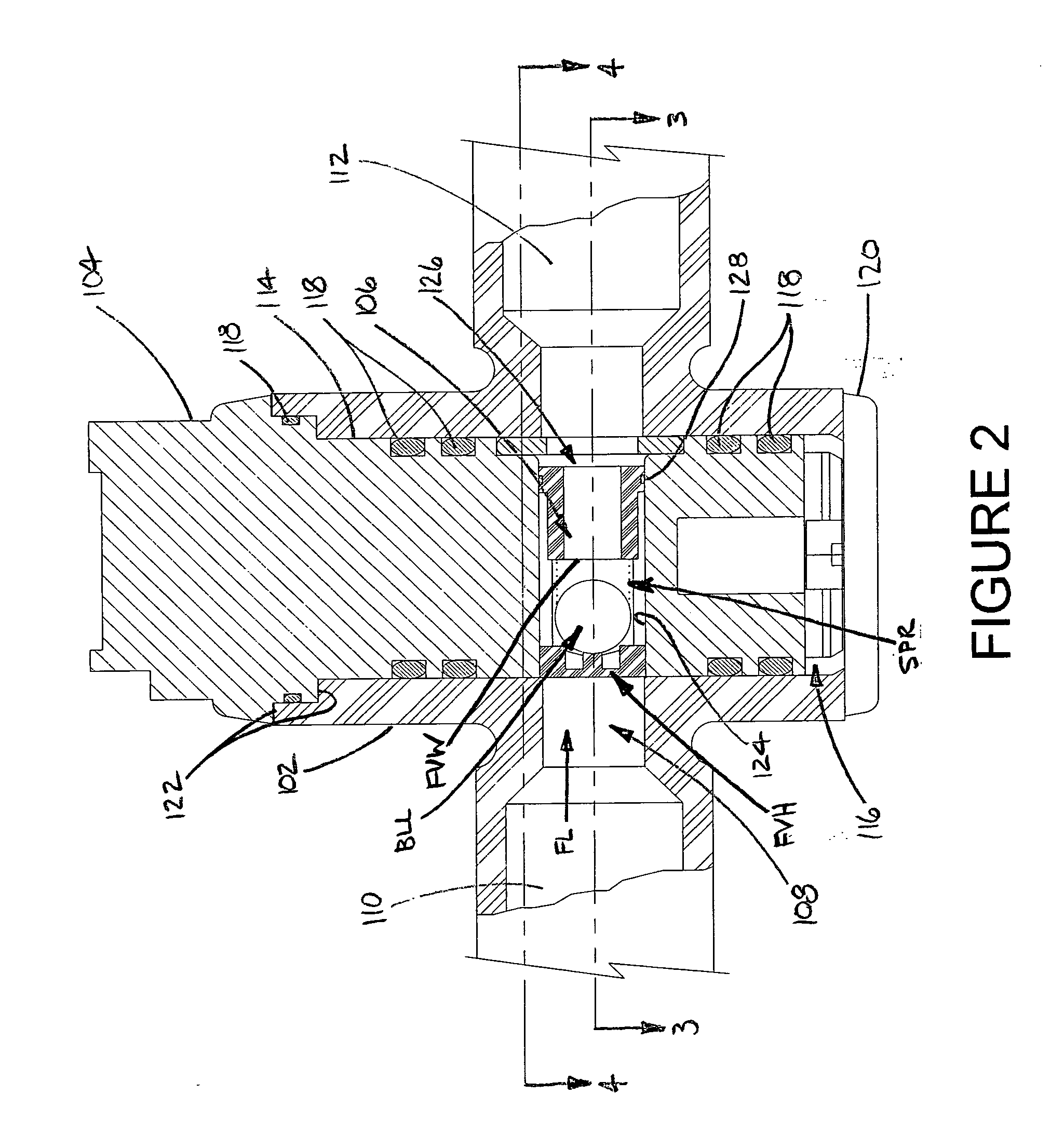 Combination shut-off and resetable excess flow valve