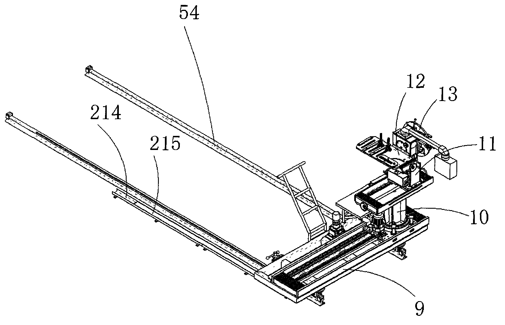 Magnetic positioning assembly spot-welder for multifunctional and automatic marine main pipe attachment