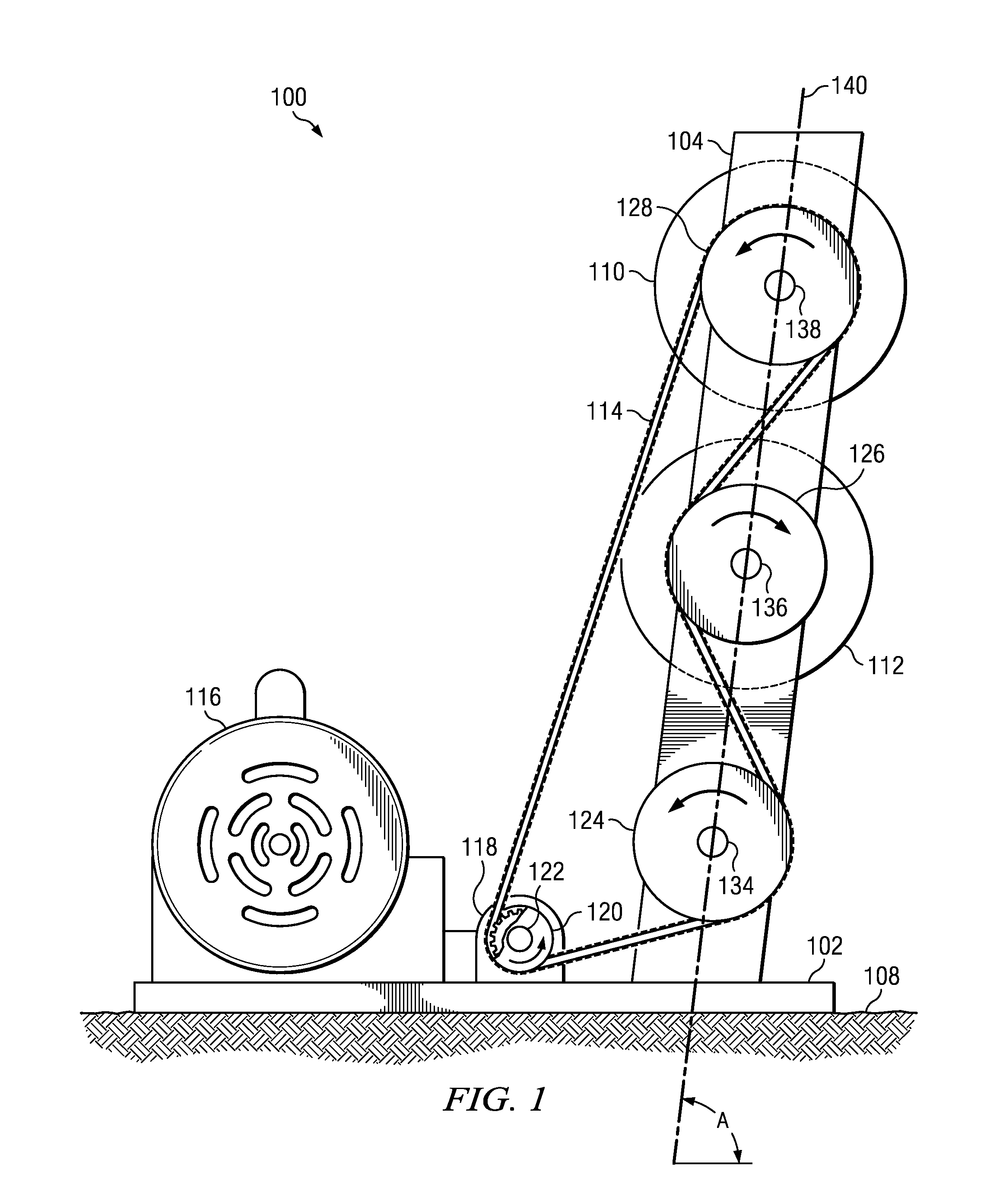 Drive Head Assembly for a Fluid Conveyor System