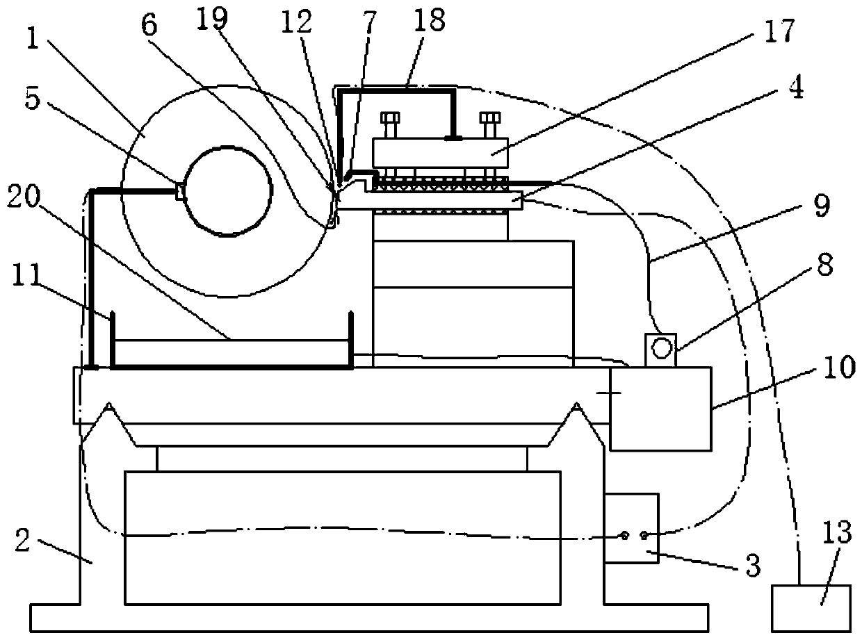 Manufacturing process for cold-rolling roll