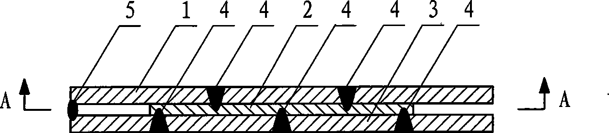 Method for producing GH4169 high-temperature alloy multiply laminate structure