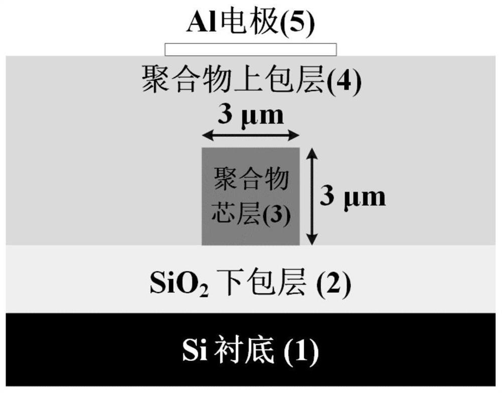 Wavelength division multiplexing system with power balancing effect and preparation method thereof