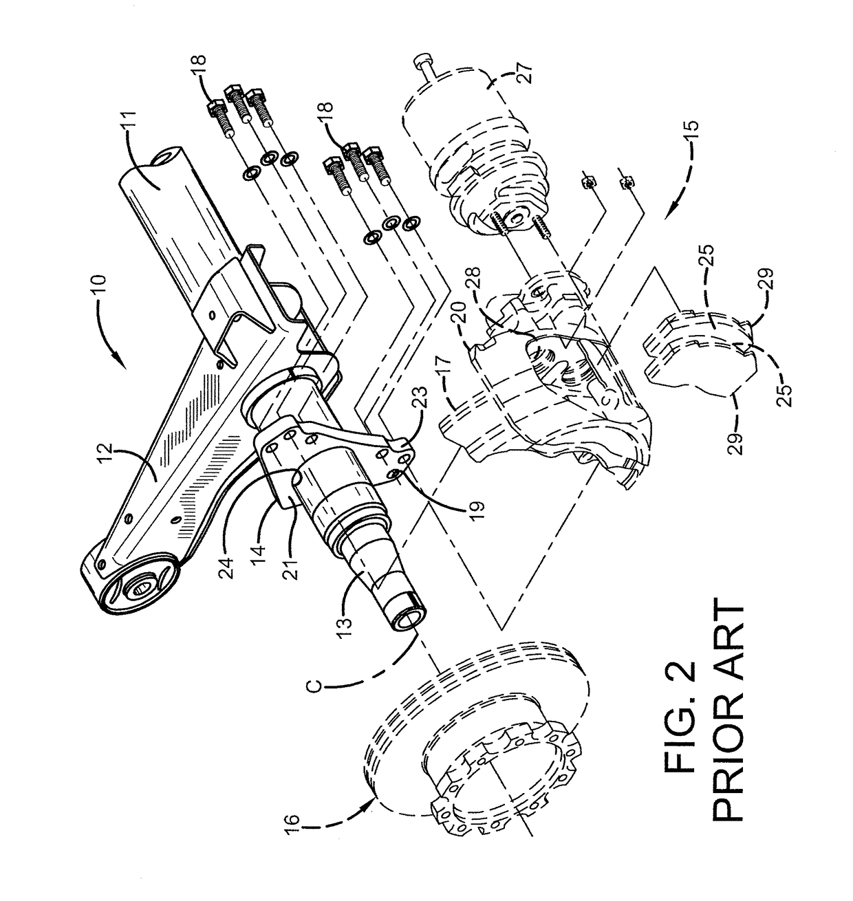 Torque plate for heavy-duty vehicles