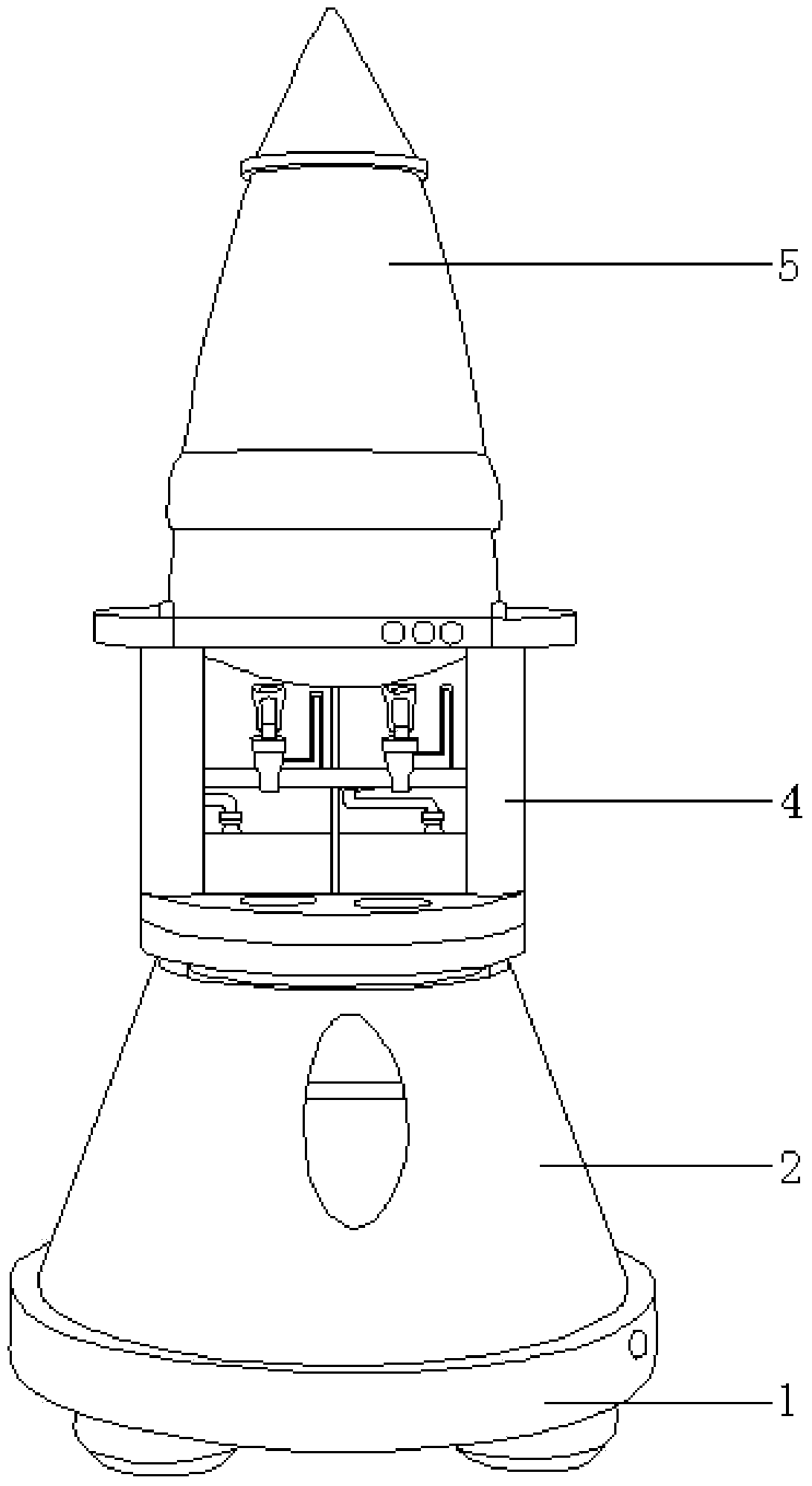 Multifunctional hydrogen water oxygen generation drinking machine