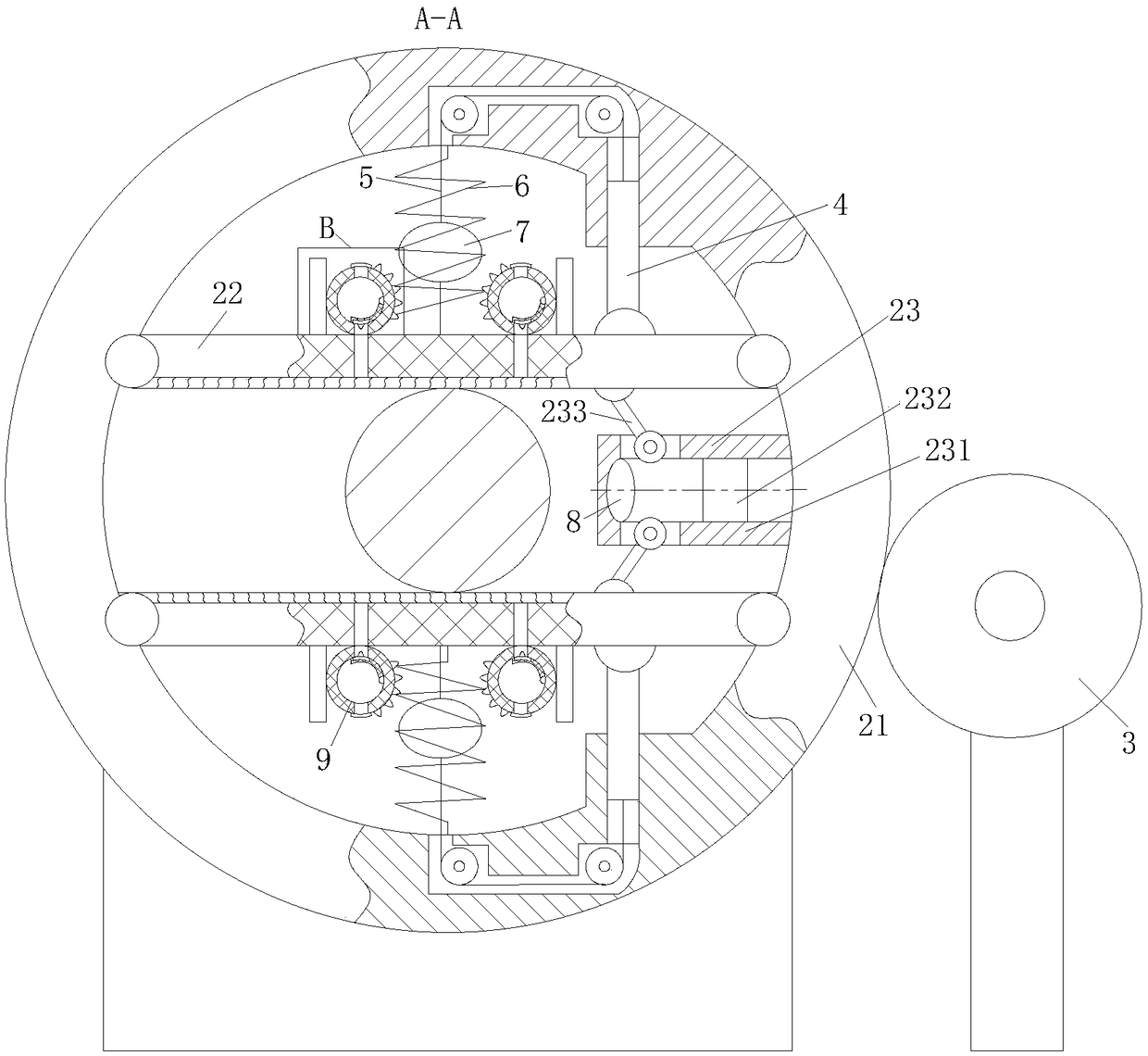 Rebar rust removing method