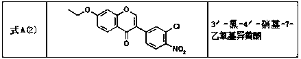 Flavonoid derivative for treating osteoporosis as well as pharmaceutical composition and application thereof