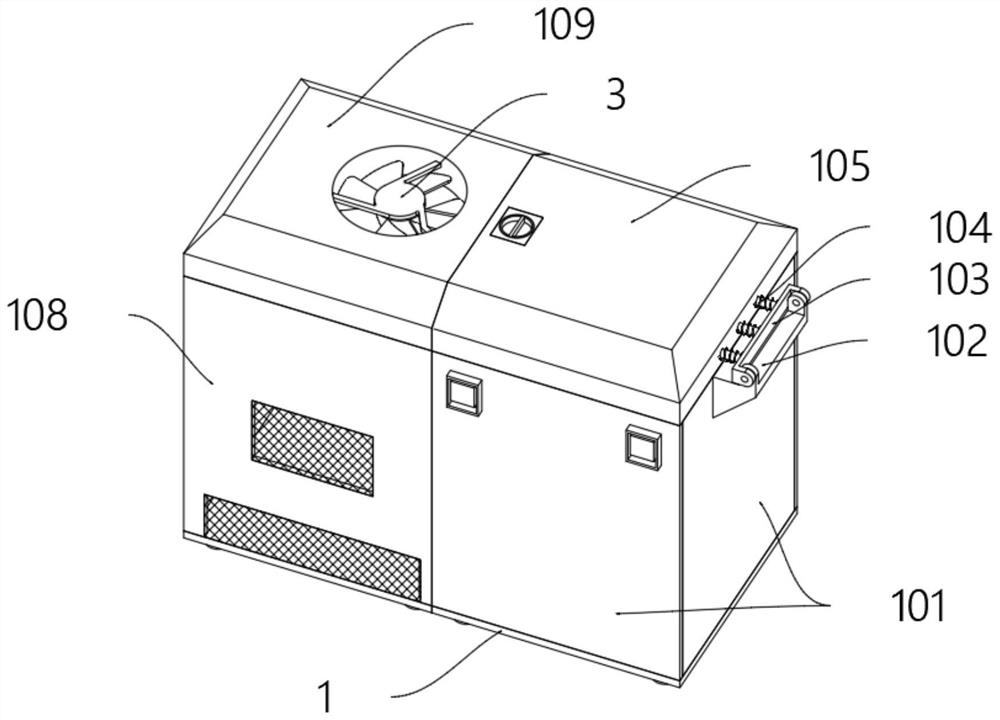 Box-type liquid cooling equipment for data center