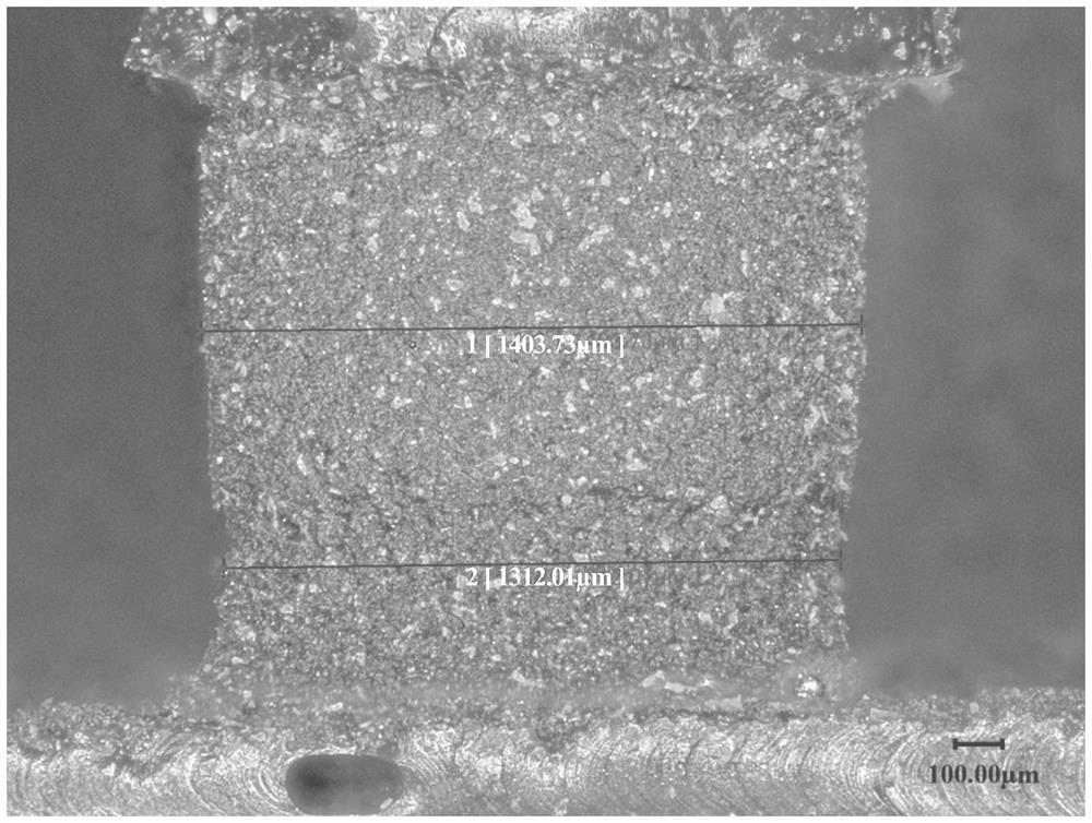 Method for accurately measuring aperture of air film hole of hot end component coated with thermal barrier coating