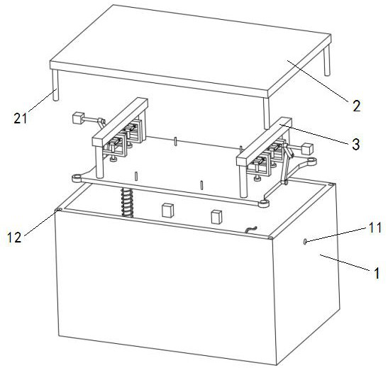 New energy automobile integrated circuit chip test system