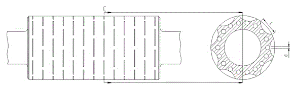 Machining method and manufacturing method of air suction grooves of corrugated roller