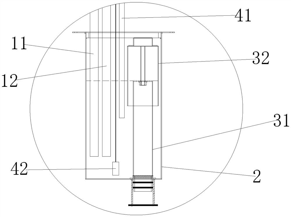 Intensive water seal system for air conditioner drainage pipe and drainage method