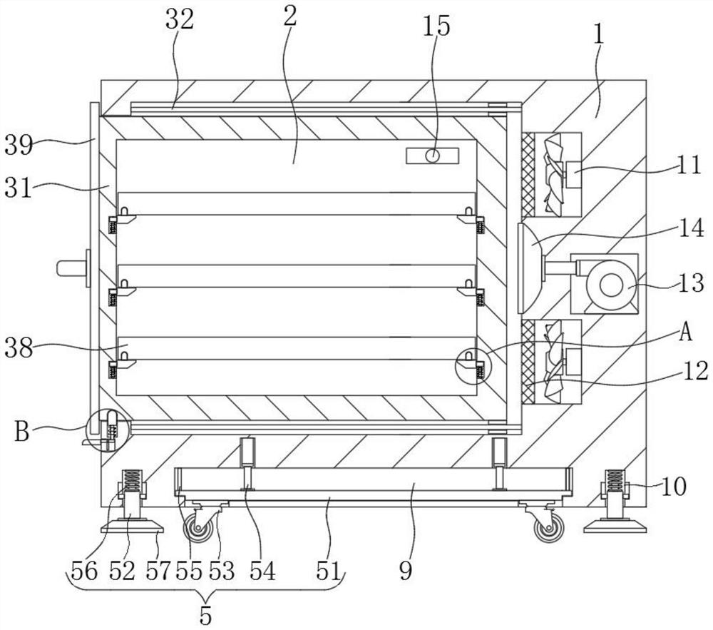 Movable agricultural cultivation device with temperature control function