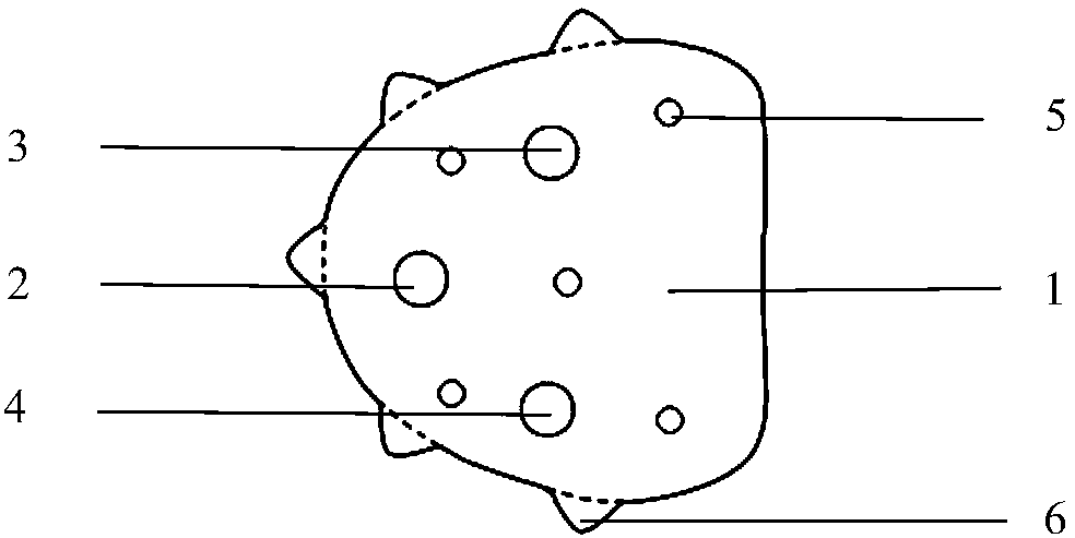 Three-dimensional positioning device and method for manufacturing oral implantation guide plate by utilizing same