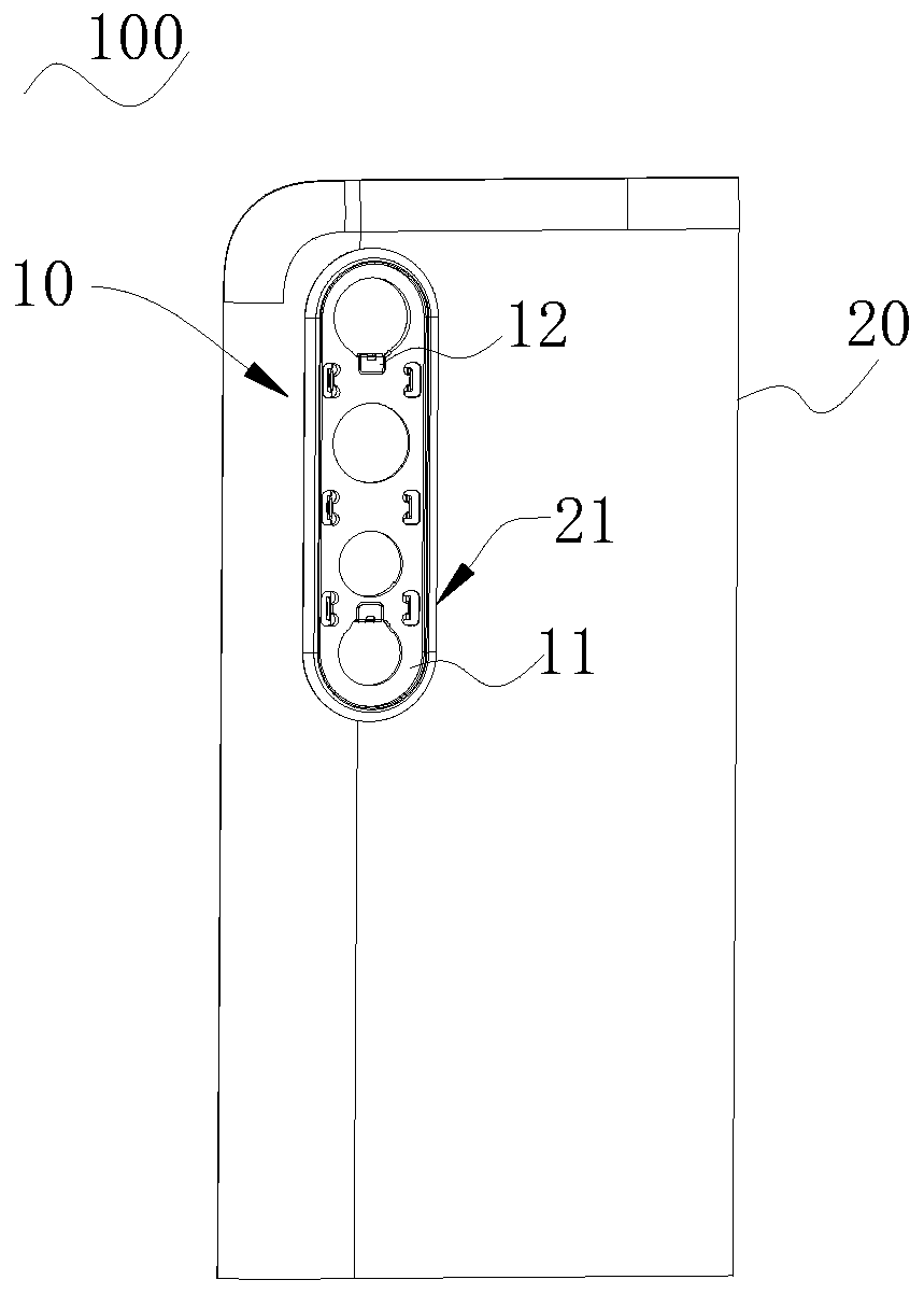 Camera decoration assembly and mobile terminal