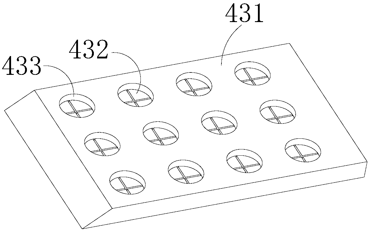 Shower room bath heater preventing light pollution from damaging human eyes