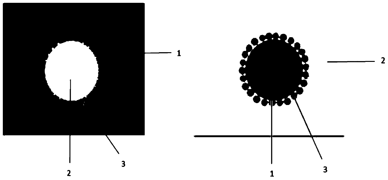 Modified cellulose nanofiber stable Pickering emulsion and preparation method thereof