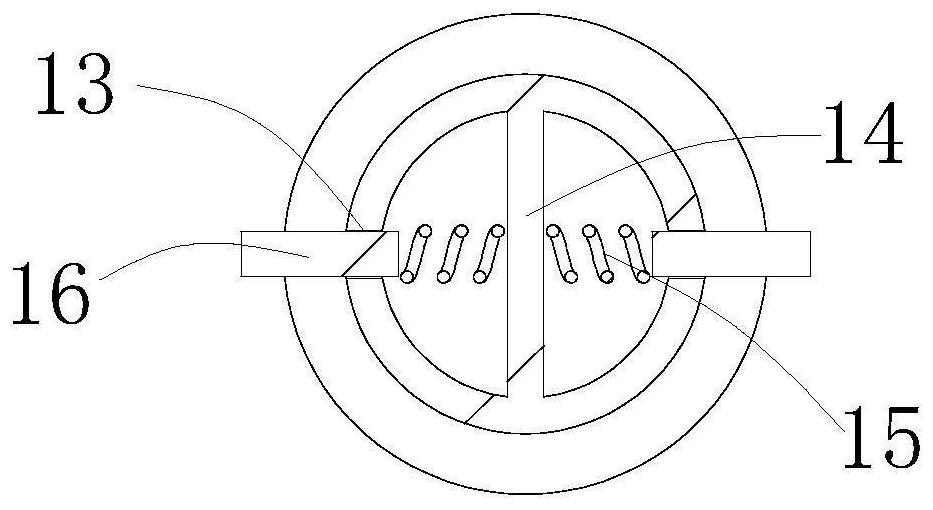 Pipeline blockage removing device convenient to disassemble