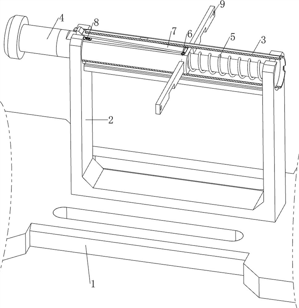 Toughened glass impact resistance detection equipment for constructional engineering