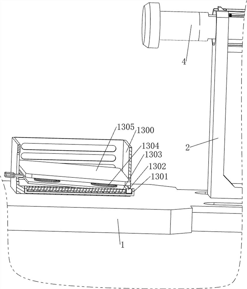 Toughened glass impact resistance detection equipment for constructional engineering