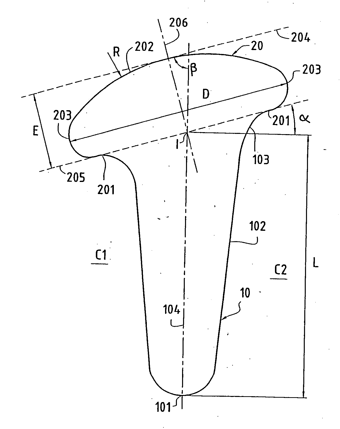 Trapezal or trapezo-metacarpal implant