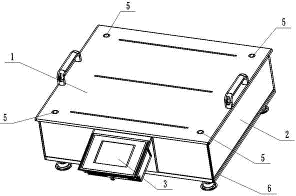 Gap-adjustable magnetic force testing device