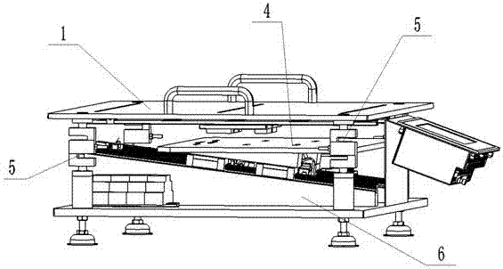 Gap-adjustable magnetic force testing device