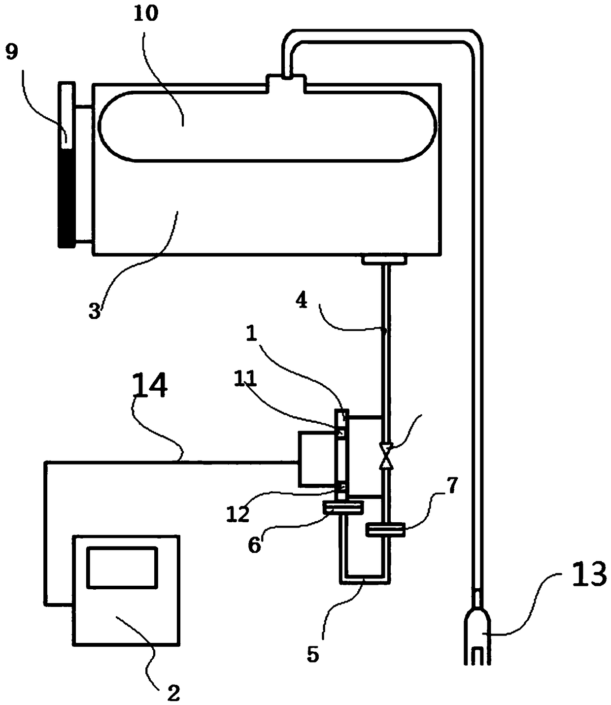 Intelligent transformer oil level detection system based on pressure sensing system