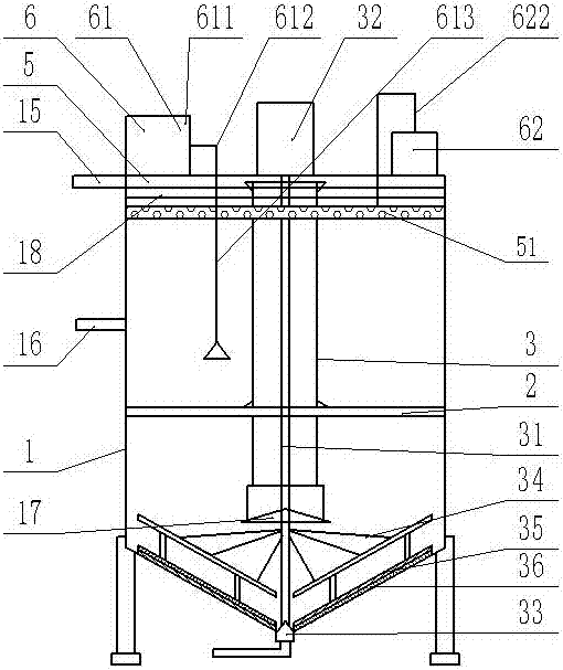 Integrated sewage purifying apparatus with detection system