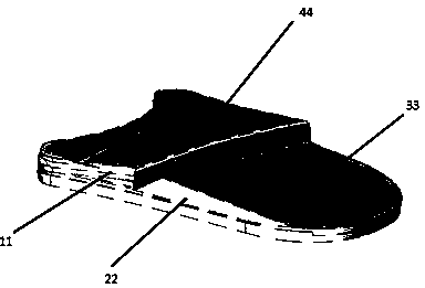 Built-in vehicle backsight side mirror assembly