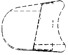 Built-in vehicle backsight side mirror assembly